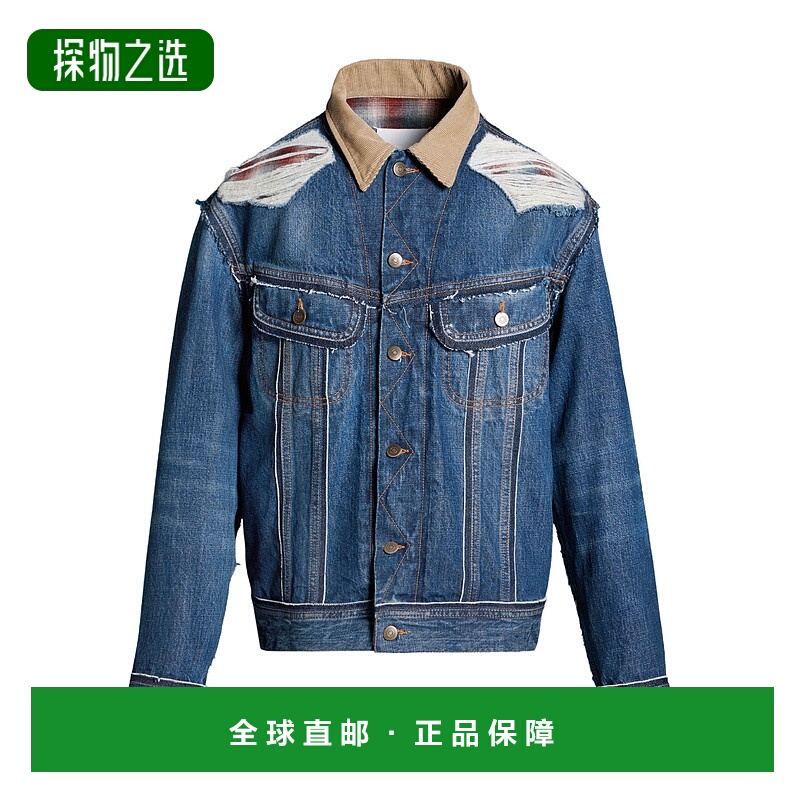 香港直邮Maison Margiela Pendleton牛仔外套 S67AM0061STZ092