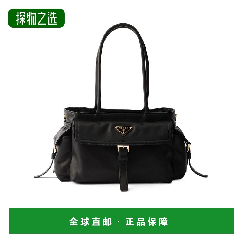 香港直邮Prada 中号  Explore 纳帕皮革托特包 1BG5962DX8VOOO