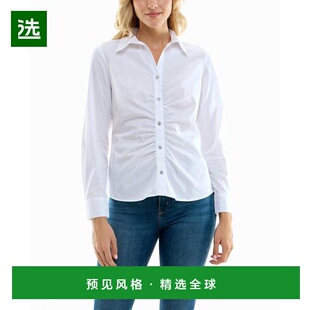 1h可退 【美国直邮】nicole miller 女士 衬衫长袖