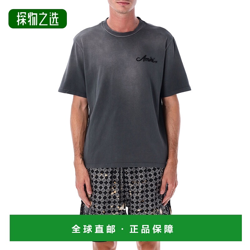 1h可退 欧洲直邮amiri 男士 上装T恤