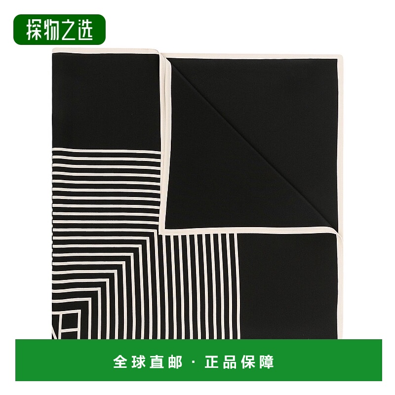 香港直邮toteme 女士 TOTEME PRE Scarfs 黑色围巾 211853801902