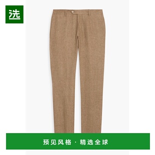 1h可退 香港直邮Frescobol Carioca 男士 Affonso 锥形亚麻长裤 2