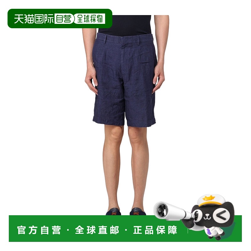 香港直邮Zegna 腰带环短裤 UDI32A7TB05杰尼亚