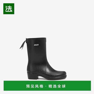 欧洲直邮AIGLE艾高 带有马术细节的高跟雨靴