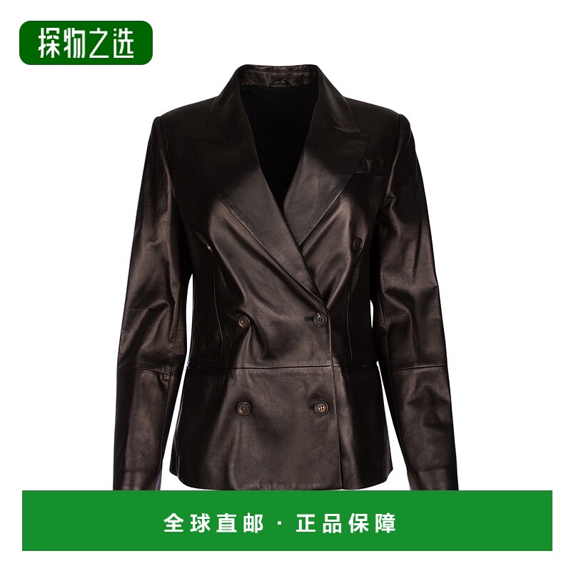 1h可退 欧洲直邮brunello cucinelli 女士 外套夹克衫皮衣