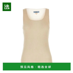 香港直邮Prada 羅紋背心 普拉达 無袖 P29B10SOOO14QD 女士 1h可退
