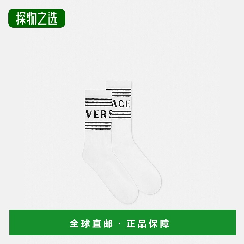 欧洲直邮VERSACE 范思哲 25秋冬 1008835-1A13107_2W020 男士 袜