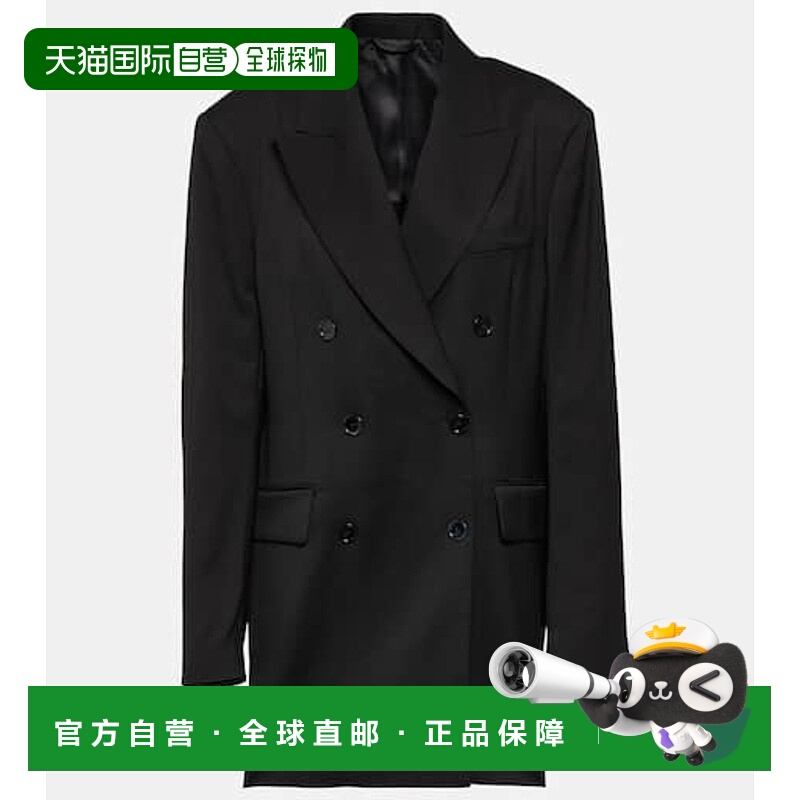 1h可退 香港直邮Acne Studios 艾克妮 女士 双排扣西装外套 00085