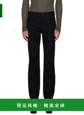 1h可退 香港直邮rick owens 瑞克·欧文斯 男士 黑色 Headon 牛仔