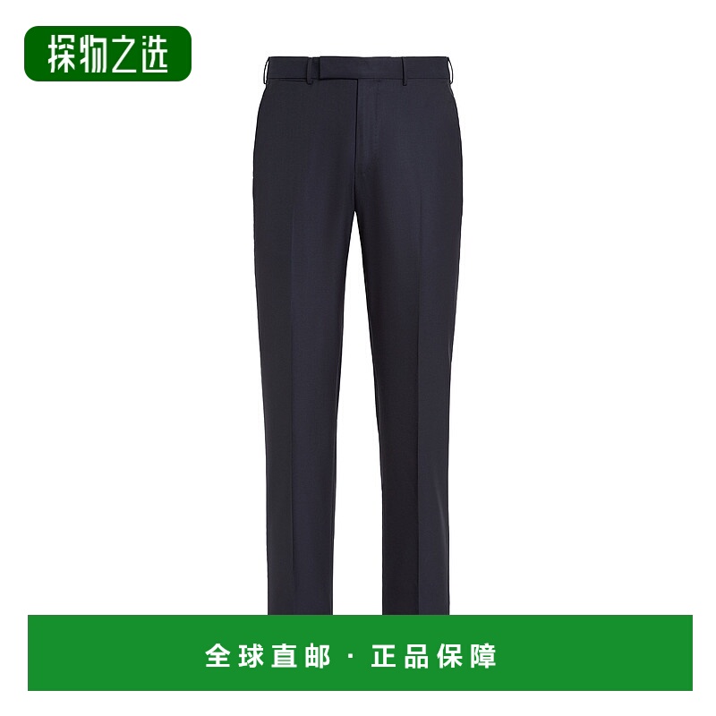 香港直邮Zegna 15MIL15 羊毛休闲裤 C48F0275T