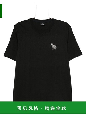 1h可退 香港直邮Paul Smith 男士 By and Polos T恤黑色T恤 M2R01
