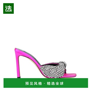 1h可退 香港直邮Sergio Rossi 塞乔·罗西 女士 凉鞋 pink粉色 舒