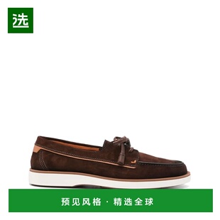 1h可退 香港直邮Santoni 男士 DETROIT 牡蛎色便鞋 MGDT19050BIOS