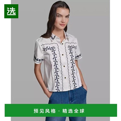 【美国直邮】karl lagerfeld 女士 衬衫