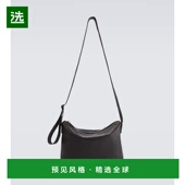 香港直邮Lemaire 男士 Folio 1h可退 小号皮革斜挎包 brown棕色