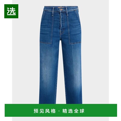 1h可退 【美国直邮】mother 女士 牛仔裤直筒裤