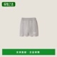 休闲舒适显瘦外穿 欧洲直邮MIU 24新品 MIU 双面针织羊绒短裤 缪缪