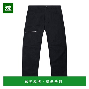 香港直邮Represent 男士休闲裤 MLM10035501 AW2025 黑色 腰带环