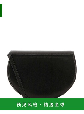1h可退 香港直邮The Row 女士 Canteen 黑色皮革肩包 W1730L117BL