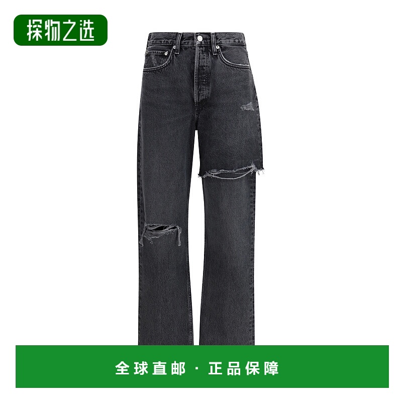 香港直邮AGOLDE 女士 Amryn 牛仔裤 A2721346BLKRW直筒裤