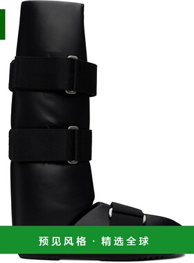 1h可退 香港直邮Rick Owens Lilies 瑞克·欧文斯 男士 黑色 Spli