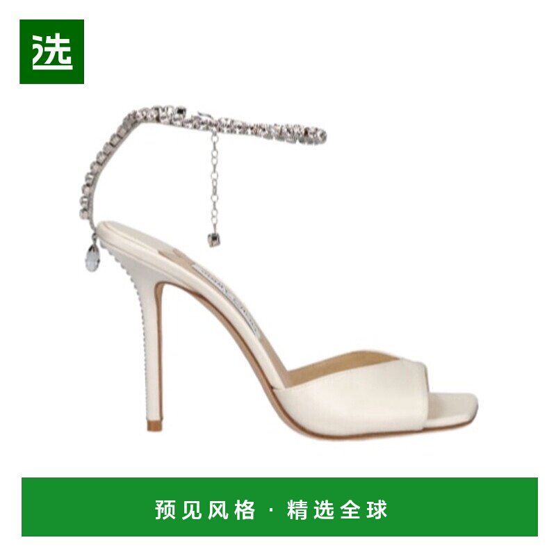 香港直邮Jimmy Choo Saeda搭扣高跟凉鞋 79I-D0Z047