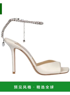 香港直邮Jimmy Choo Saeda搭扣高跟凉鞋 79I-D0Z047