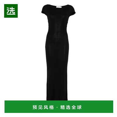 1h可退 香港直邮AYA MUSE 女士 SWAY 长款连衣裙 AMPF2514BLACK