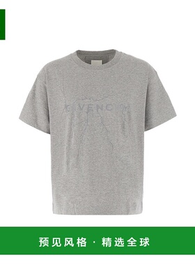 1h可退 香港直邮Givenchy 纪梵希 男士 灰色 Boxy T 恤 BM71KQ3YJ