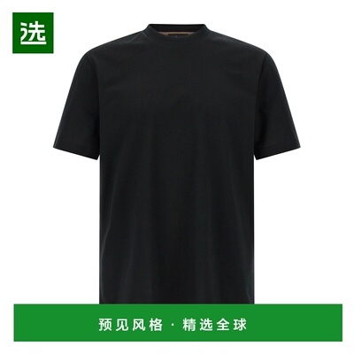 香港直邮BRIONI 男士T恤 UJSY0LOD6201000 SS2026 黑色 Carbonate