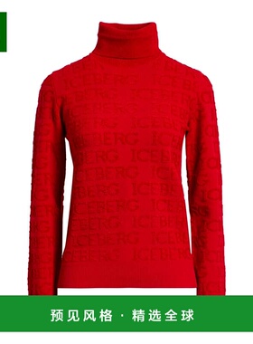 1h可退 香港直邮Iceberg 冰山 女士 高领上衣 red红色 舒适时尚