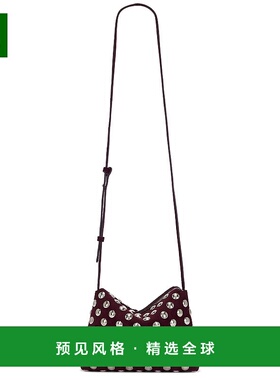 1h可退 香港直邮KHAITE 女士 Lina 中号铆钉斜挎包 H4015849