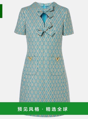 1h可退 香港直邮Valentino 华伦天奴 女士 Toute La V领羊毛混纺