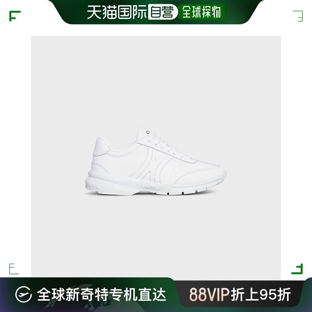 欧洲直邮CELINE/思琳  RUNNER CR-01 小牛皮低帮系带运动鞋 女鞋 时尚休闲鞋 原图主图