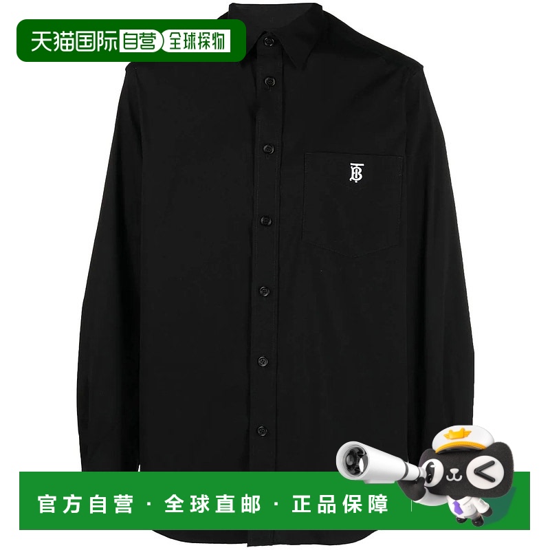 1h可退 欧洲直邮burberry 男士 衬衫正品舒适流行穿搭小众百搭高
