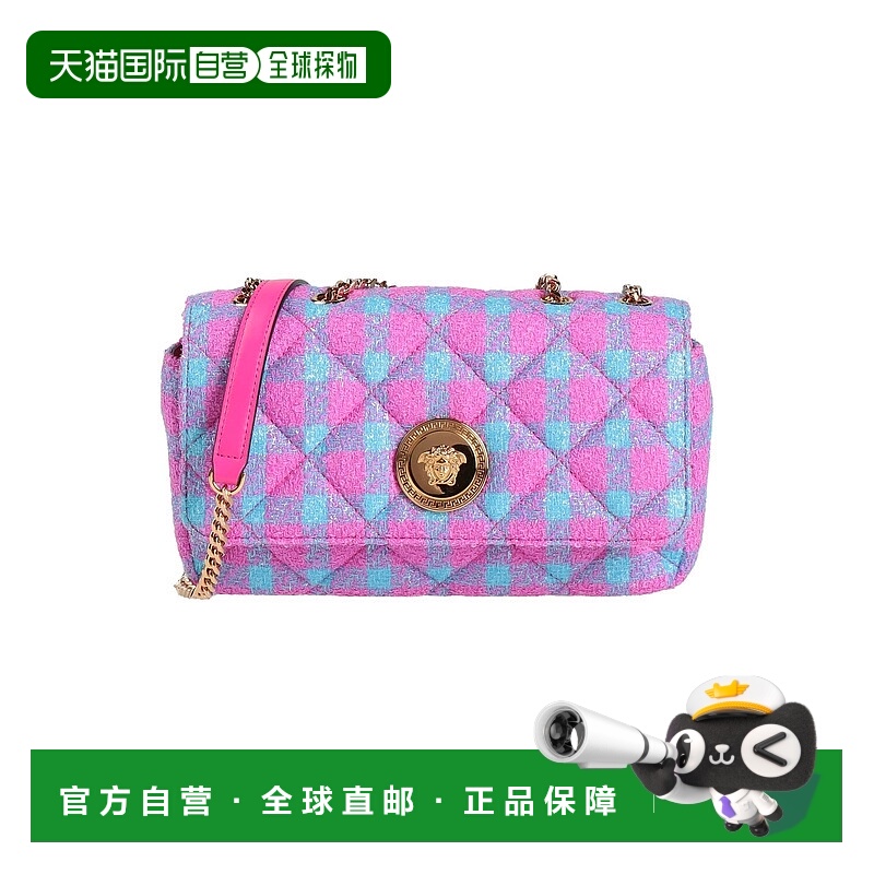 1h可退 香港直邮Versace 范思哲 女士 Bags 斜挎包 blue蓝色 舒适