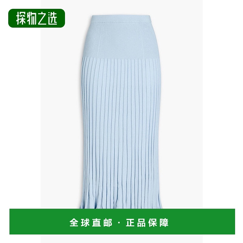 香港直邮Proenza Schouler 普罗恩萨·施罗 女士 褶裥罗纹真丝混