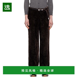 1h可退 香港直邮Magliano 男士 棕色 Grampa 长裤 MGFW25PA01875