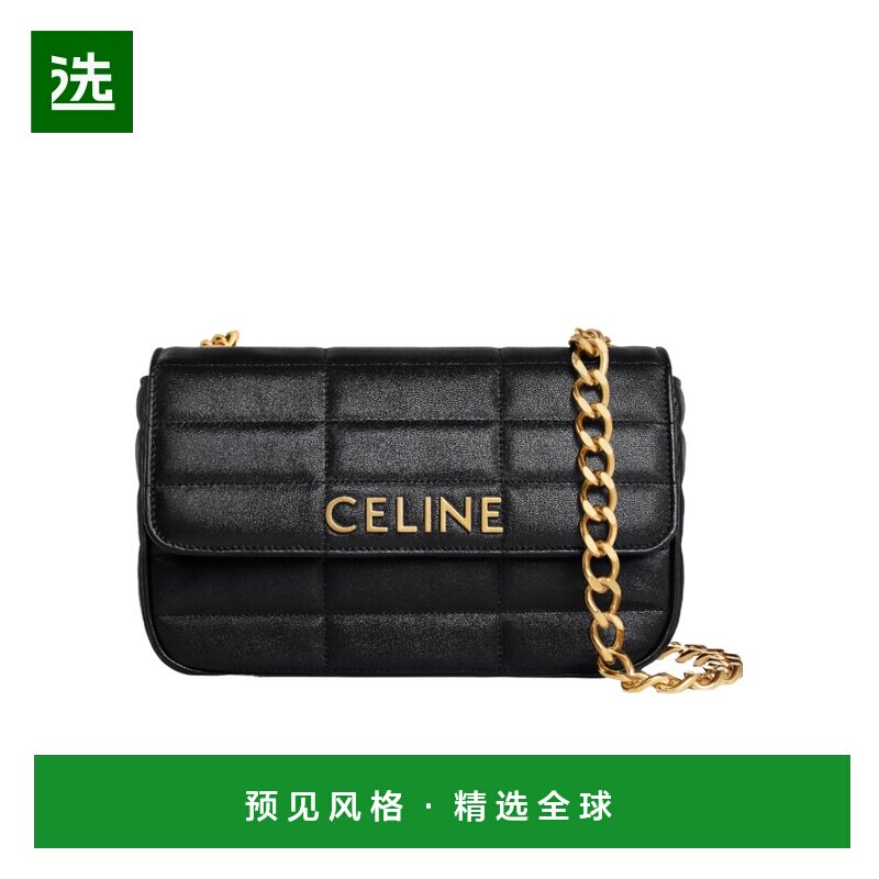 香港直邮Celine MATELASSE MONOCHROME链条单肩包 111273EYD.图片