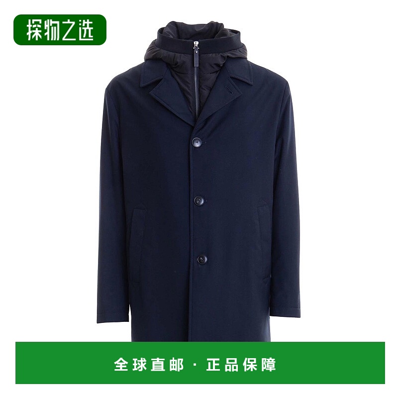 1h可退 欧洲直邮canali 男士 外套夹克衫长袖男装