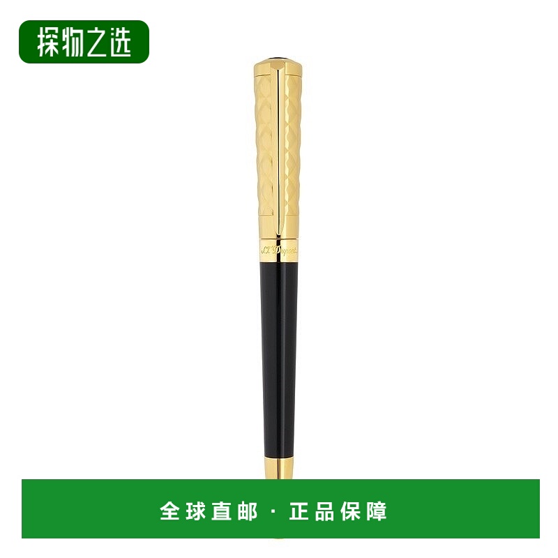 自营欧洲直邮S.T.Dupont法国都彭 LIBERTE男女通用黑色黄铜圆珠笔