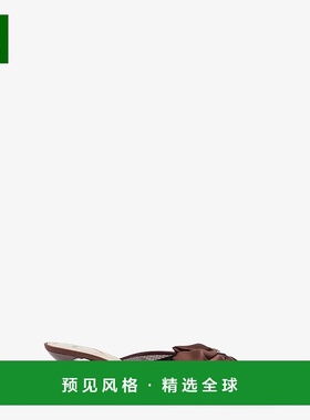 1h可退 欧洲直邮FENDI（2025 年发布）Colibrì 深红色缎面中跟木