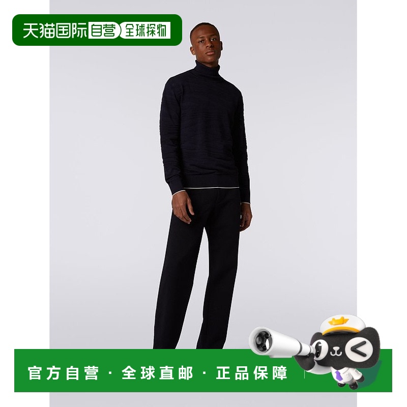 香港直邮Missoni 高领羊毛针织毛衣 UC23WN00BK021Z