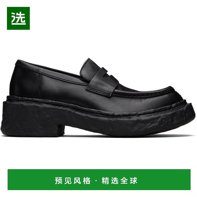 1h可退 香港直邮CamperLab 男士 黑色 Vamonos 乐福鞋 A500023009