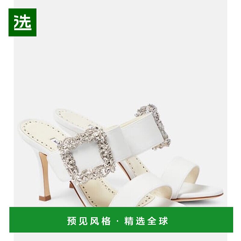 1h可退 香港直邮MANOLO BLAHNIK 莫罗·伯拉尼克 女士 Gable crê