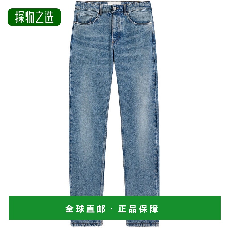 香港直邮Ami Paris 男士 多口袋牛仔裤 HTR001DE0046