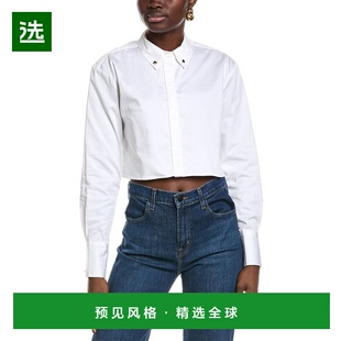 1h可退 【美国直邮】toccin 女士 衬衫短款气质时尚百搭舒适小众