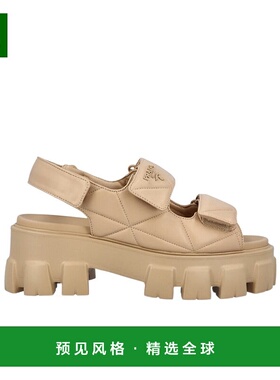 香港直邮Prada Monolith 厚底凉鞋 1X439N038