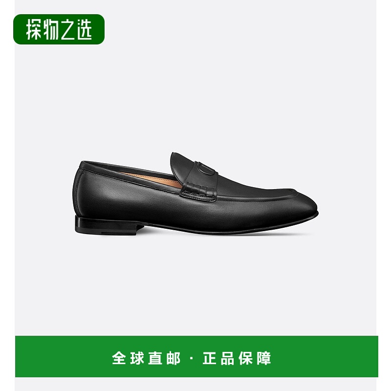 1h可退 香港直邮DIOR 迪奥 男士 乐福鞋 3LO155ZAS black黑色 舒