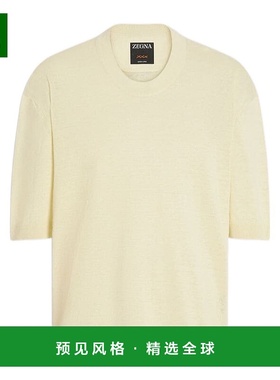 香港直邮Zegna Oasi Lino 短袖T恤 UFSL60A9PRDTSH